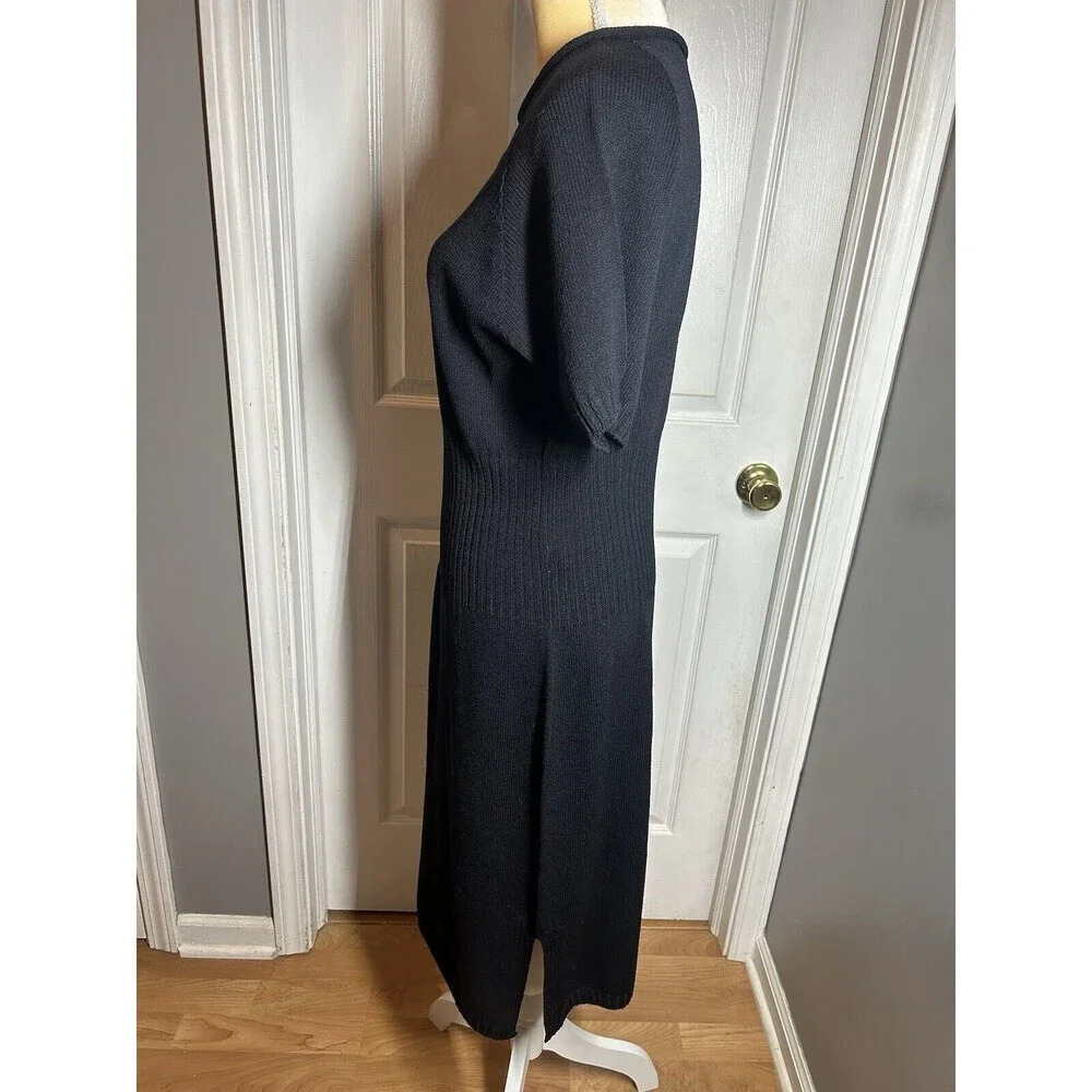 St John Sport Women’s Size Large Dress Santana Knit Wool Blend - Picture 6 of 12